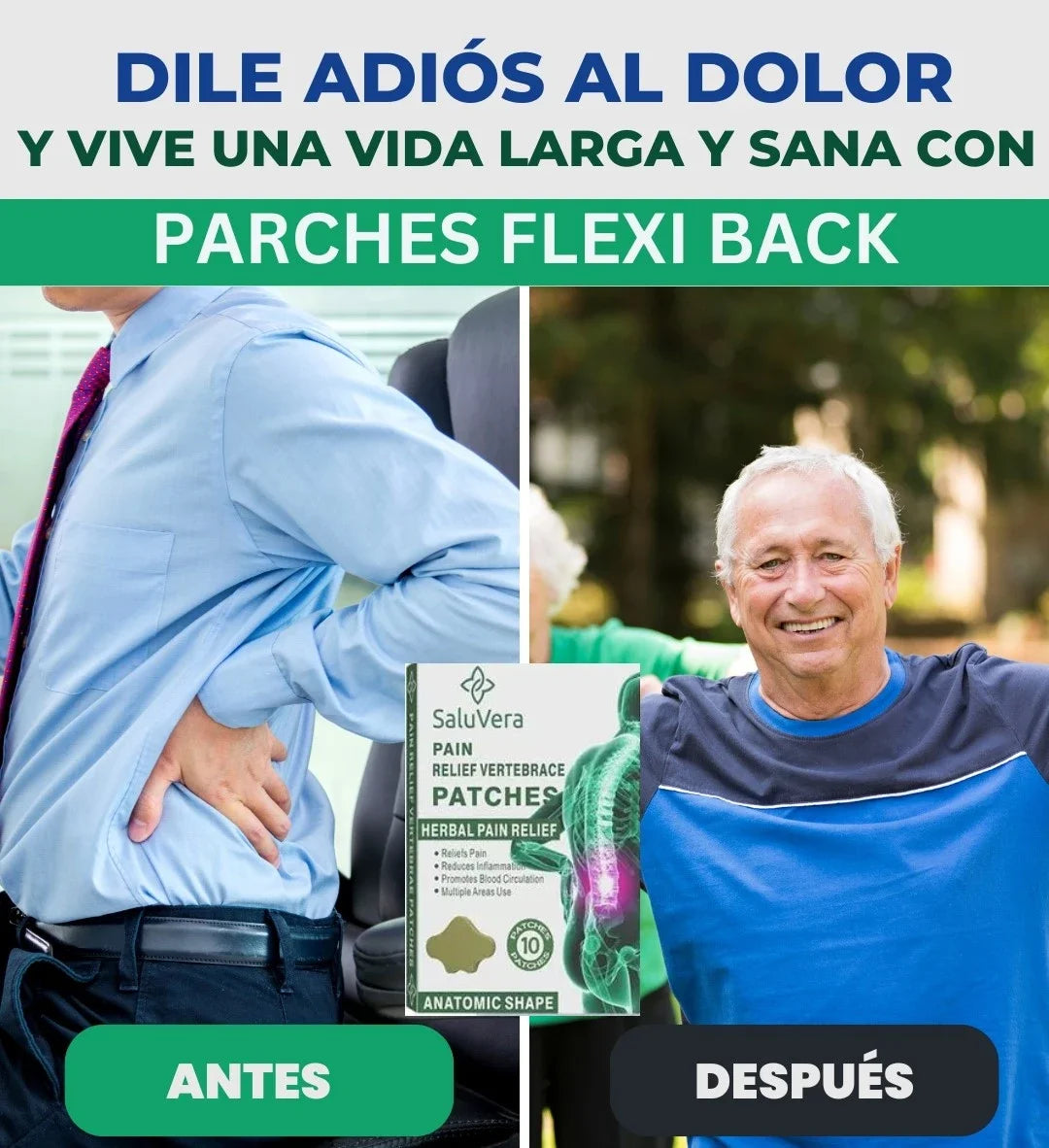 Parches Alivio Flexi Back